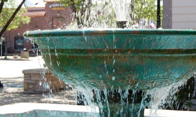 Photo of fountain in West Chicago Illinois