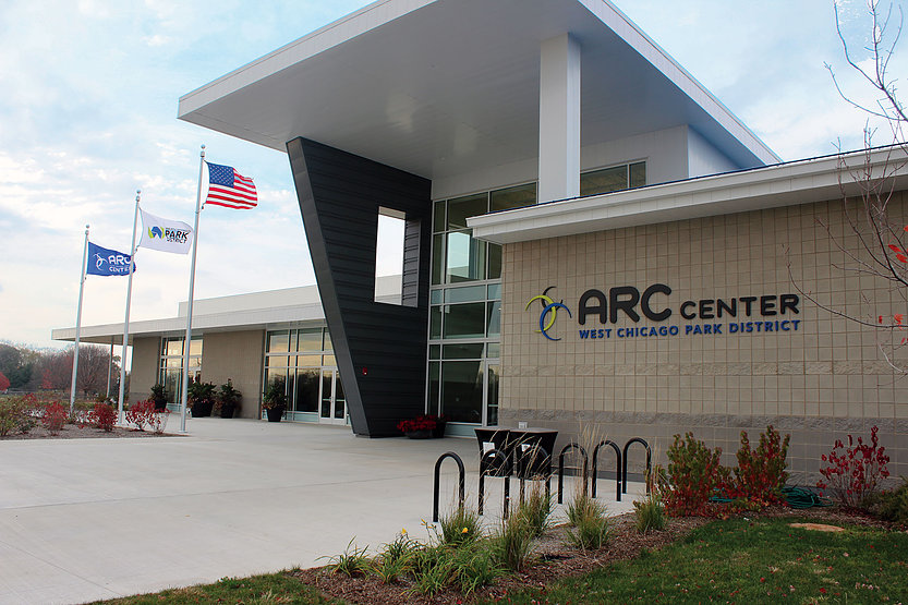 Exterior photo of ARC Center of West Chicago Park District