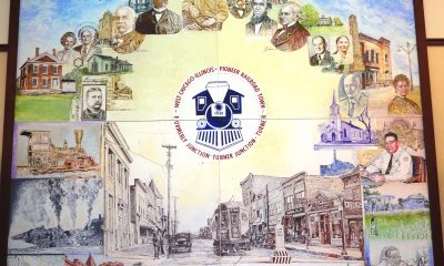Sesquicentennial Mural in West Chicago IL