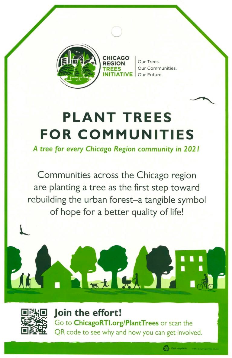 Plant trees for communities poster